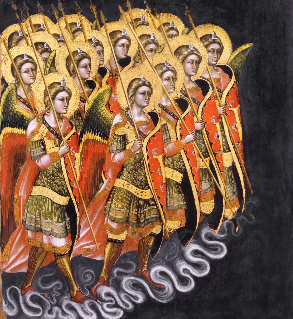 Angels'_army_by_Guariento (1) - Public Domain – Pontifical North ...